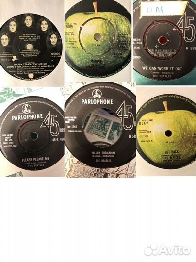 THE beatles Singles 7’’