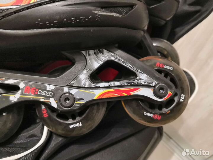 Роликовые коньки детские раздвижные