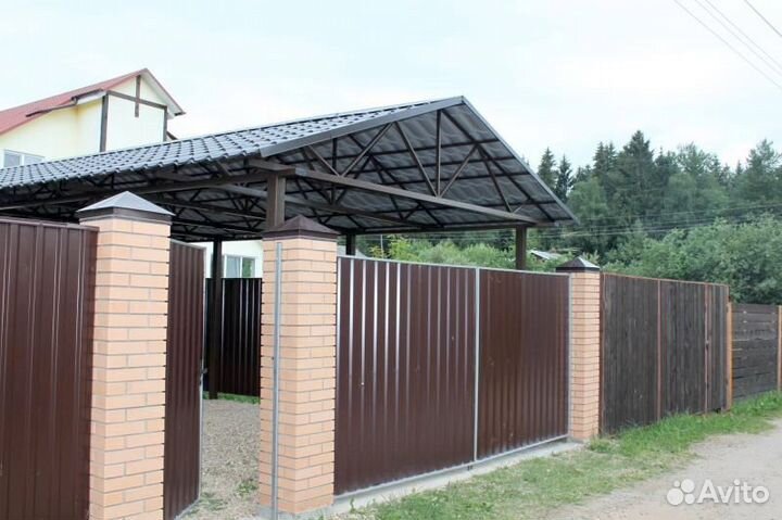 Навес под автомобиль