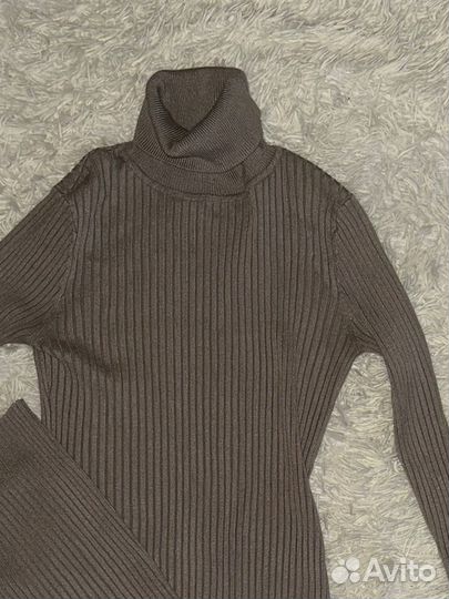 Платье лапша, в рубчик