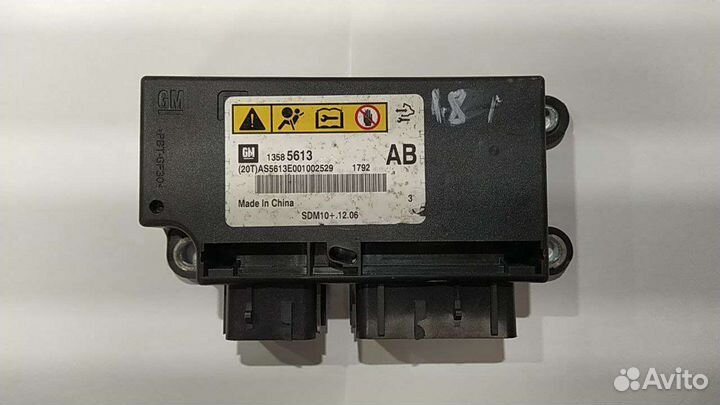 Блок управления двигателем chevrolet