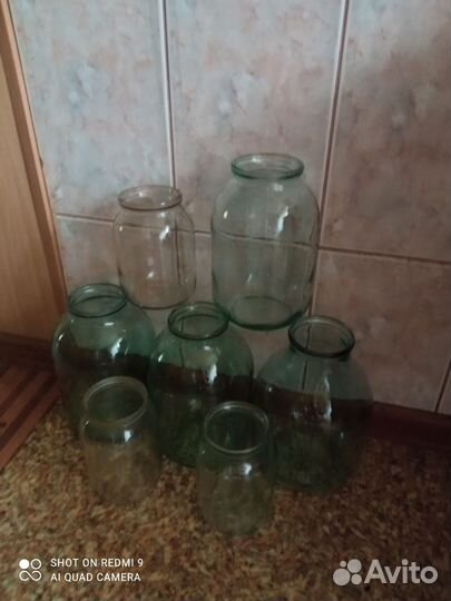 Стеклянная банка 3л винтовая