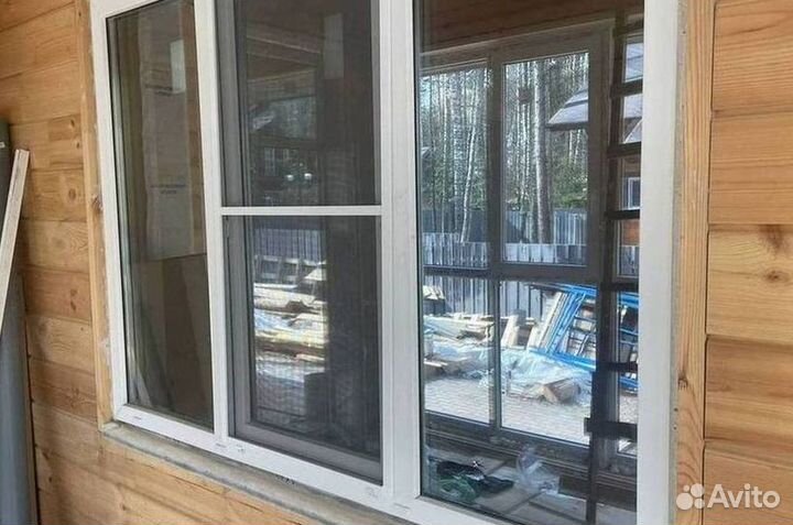 Остекление окон и балконов пвх