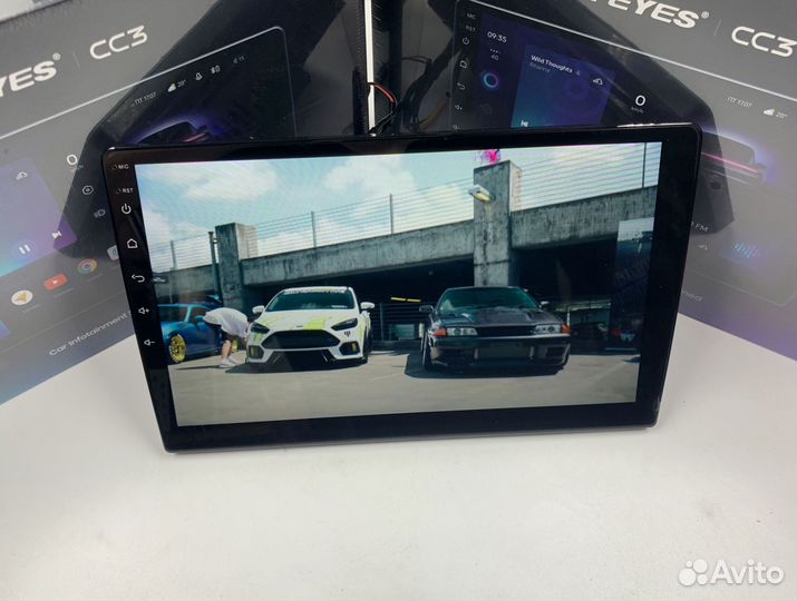 Магнитола на андройде Teyes CC3 6/128 для Toyota