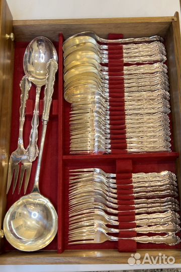 Набор столовых приборов Серебрение