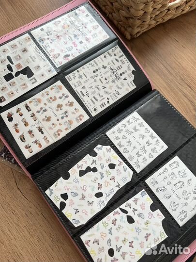 Наклейки слайдеры для ногтей маникюр