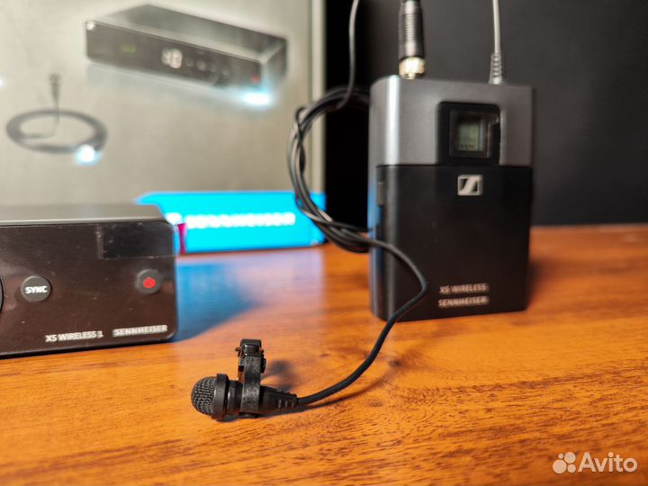 Sennheiser XSW 1-ME2-B радиосистема, петличка