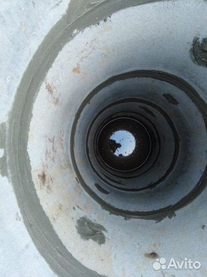 Септик из бетонных колец Копка колодцев Чистка Угл