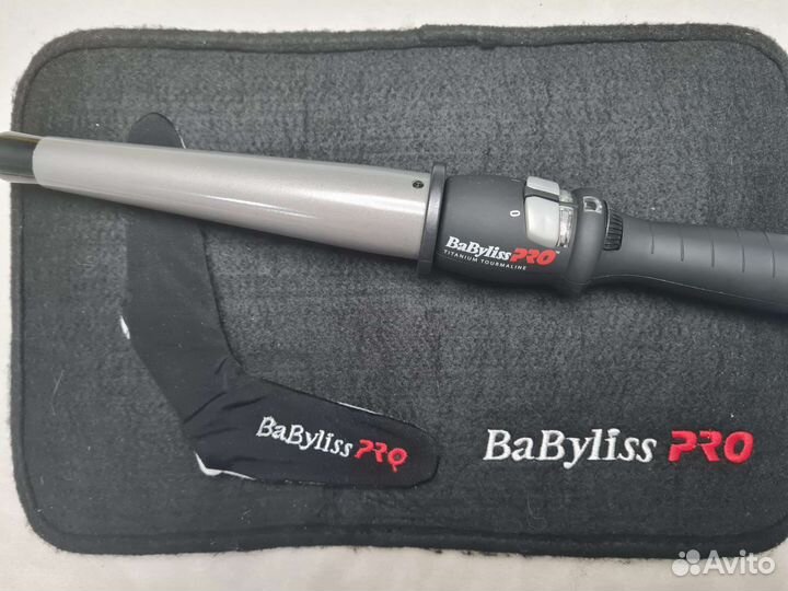 Конусная плойка babyliss pro турмалин