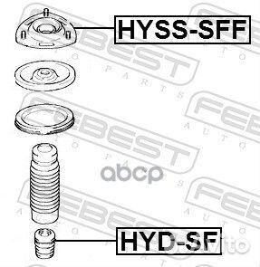 Отбойник амортизатора перед прав/лев