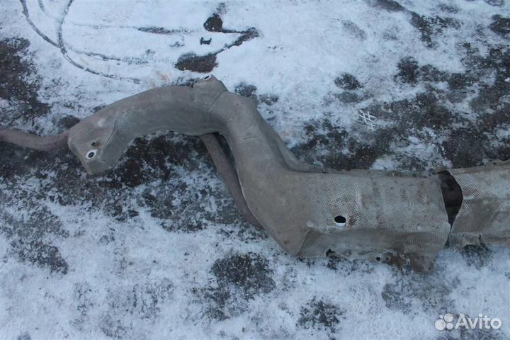 Защита глушителя Рено Флюенс