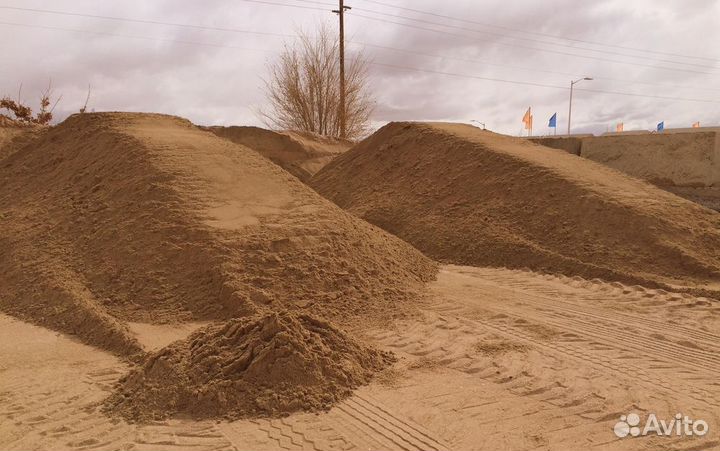 Песок строительный