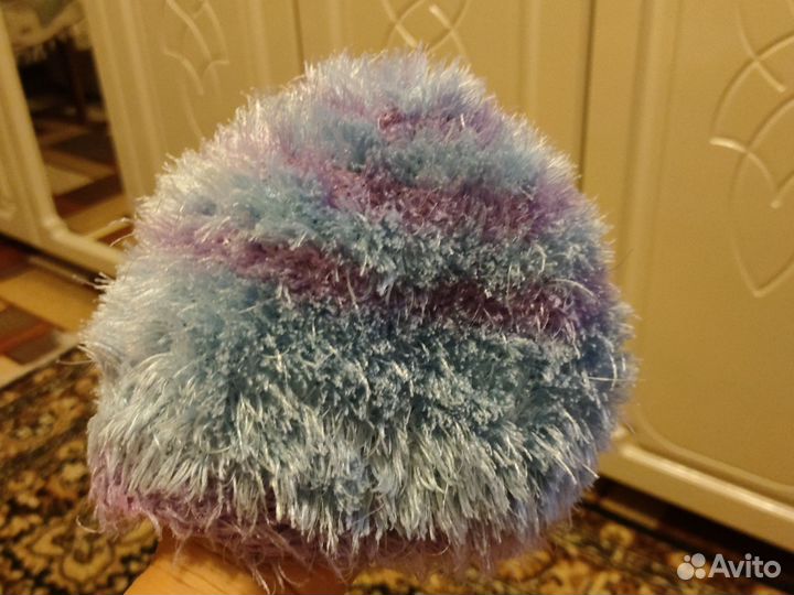 Шапка женская вязаная