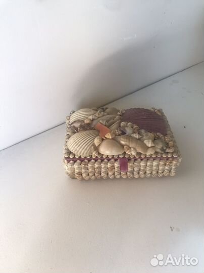 Шкатулка для украшений ракушка