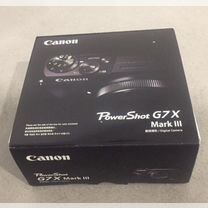 Canon PowerShot G7X Mark III Black / Silver