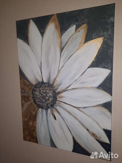 Картина Цветок 50 на 70