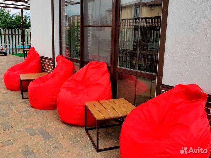 Аренда пуфиков. Аренда кресло-мешок