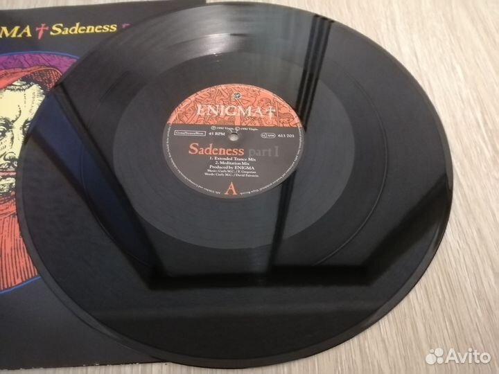 Enigma, maxi, Part1, винил, оригинал, Германия