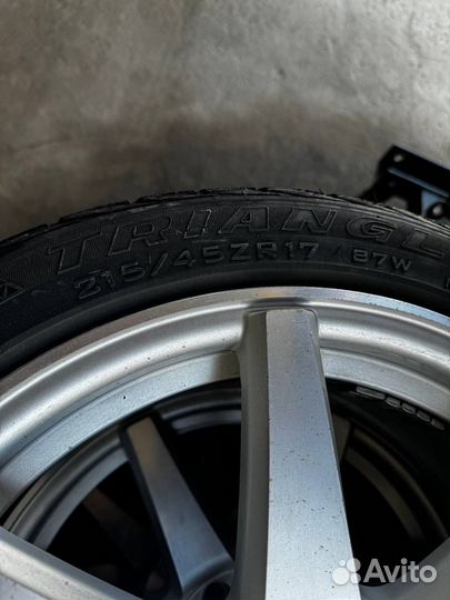 Литые диски r17 4х100