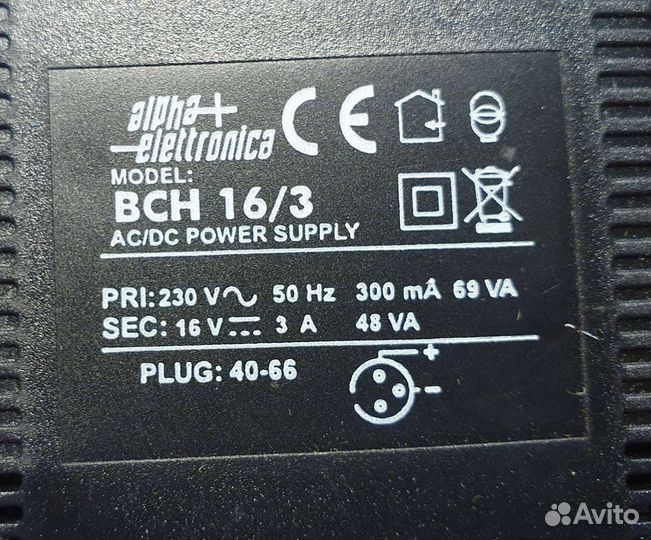 Блок питания для измерителя unaohm RB-23