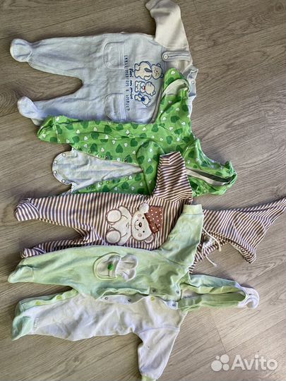 Вещи пакетом на мальчика 56 р