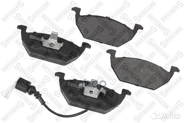 644 021B-SX колодки дисковые п. Audi A3 1.6-1