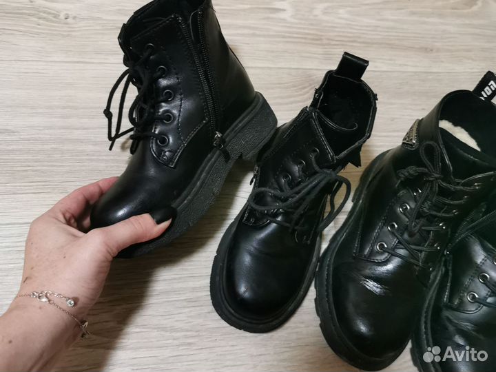 Ботинки демисезон, и зимние теплые