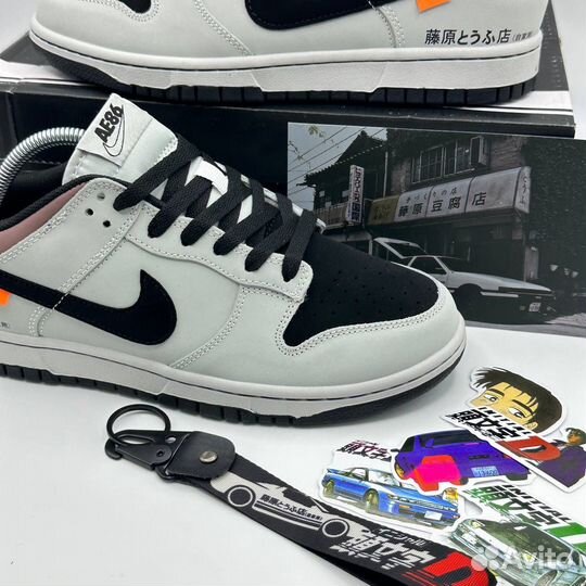 Кроссовки nike dunk low toyota ae86