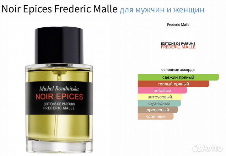 Frederic Malle Noir Epices (распив)