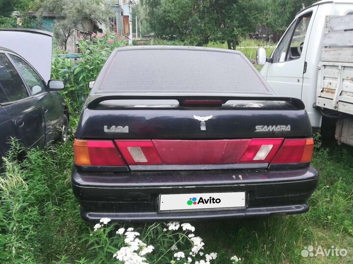 ВАЗ 2115 Samara 1.5 МТ, 2005, битый, 999 999 км