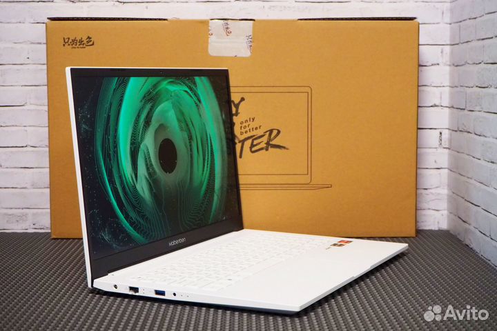 NEW Maibenben M555 White R5-5500U\8Gb\256G\AMD