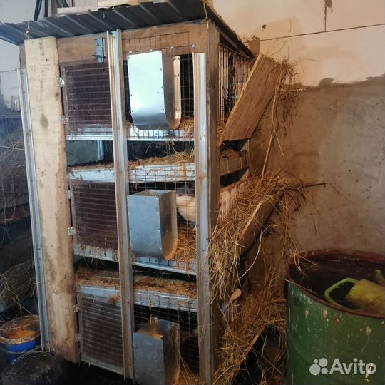 Клетка для кролика большая