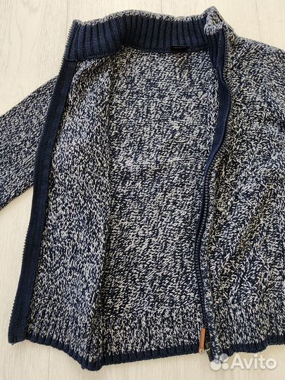 Кофта + джинсовый комбинезон на мальчика 5 лет