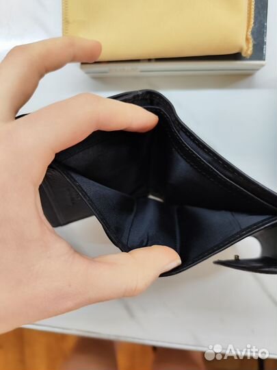 Кошелек мужской кожаный новый