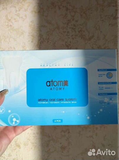 Атоми зубные щётки, зубные пасты, мыло. Корея
