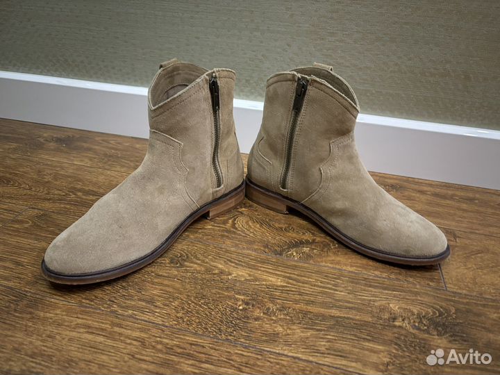 Полусапоги женские замшевые Mango 36