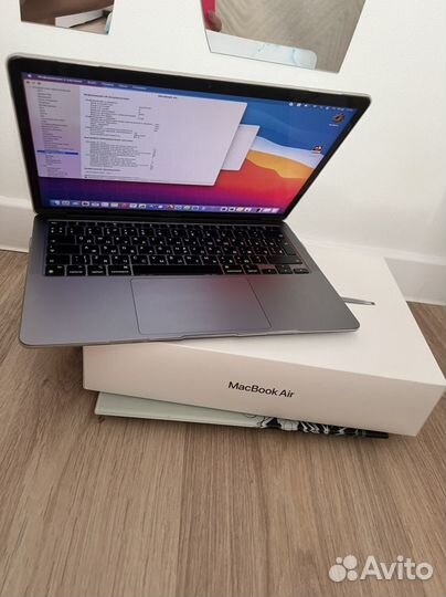 Apple MacBook air 13 2020 m1 16gb 1 tb
