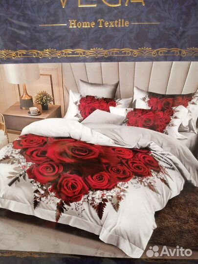 Постельное белье 1.5 сатин