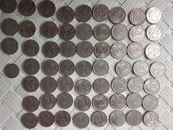 Монеты России 90х