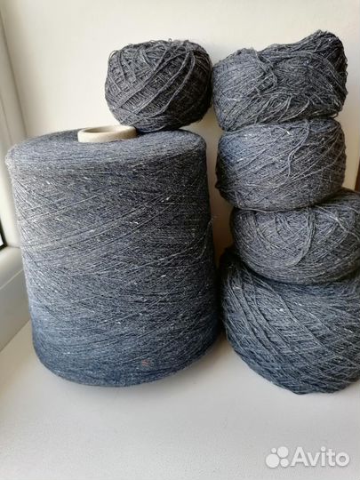 Пряжа твид демисезонный