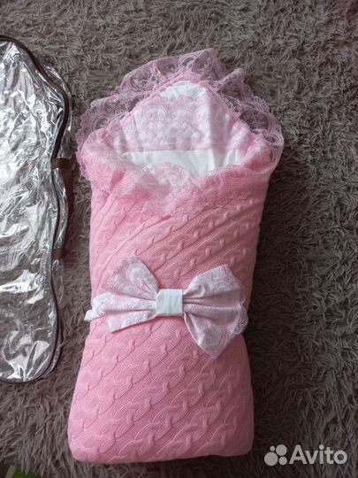 Конверт на выписку для девочки