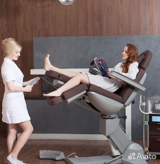 Педикюрное кресло с 3 электромоторами