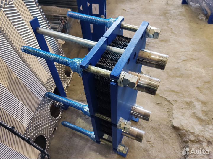 Теплообменник для нагрева бассейна. 95 кВт