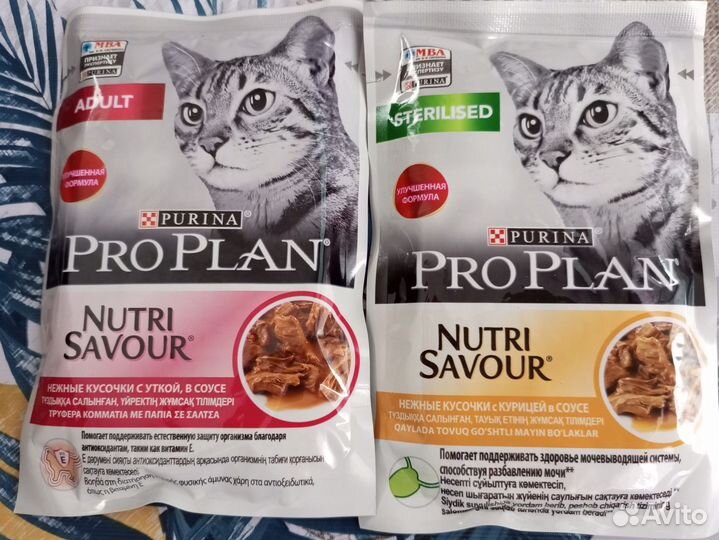 Корм для кошек pro plan