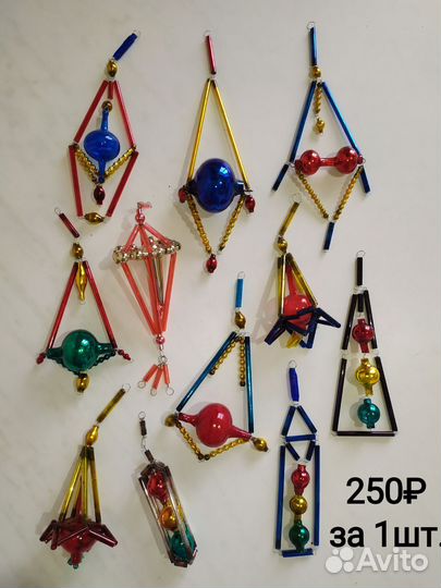 Ёлочные игрушки СССР