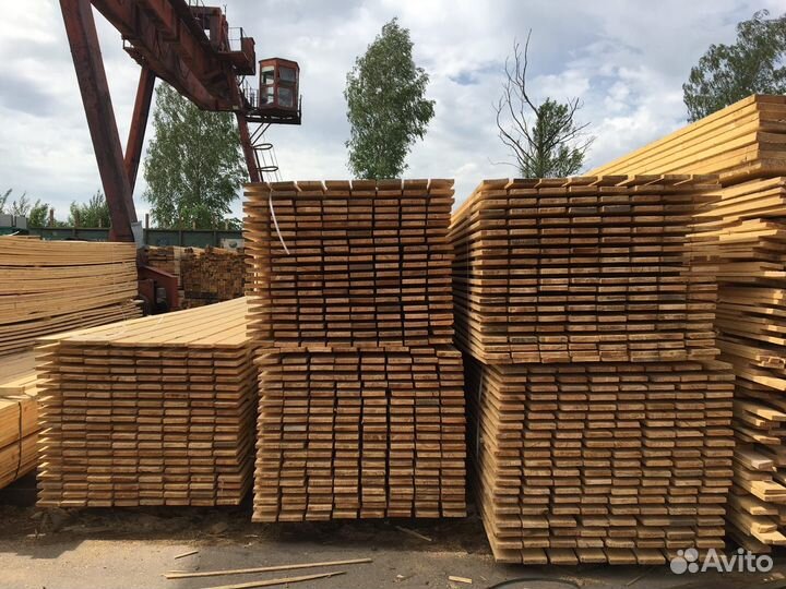 Доска обрезная хвоя 50x200x6000