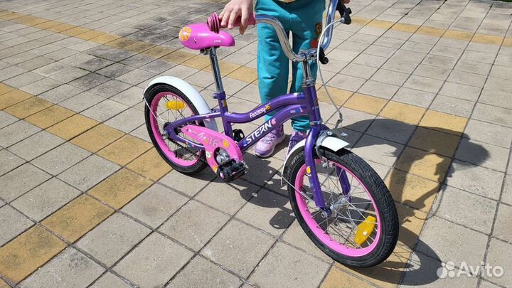 Велосипед детский 16, на рост 100-125