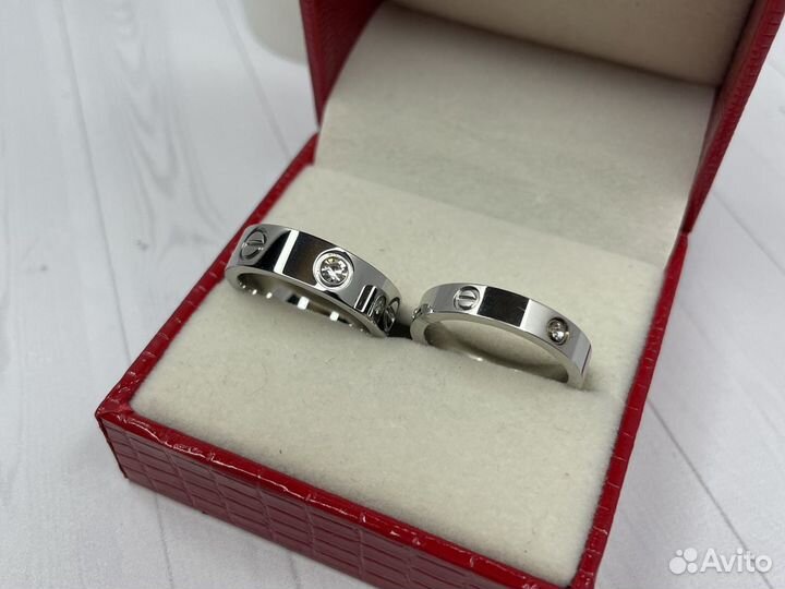 Женское кольцо Cartier Love «Серебро»