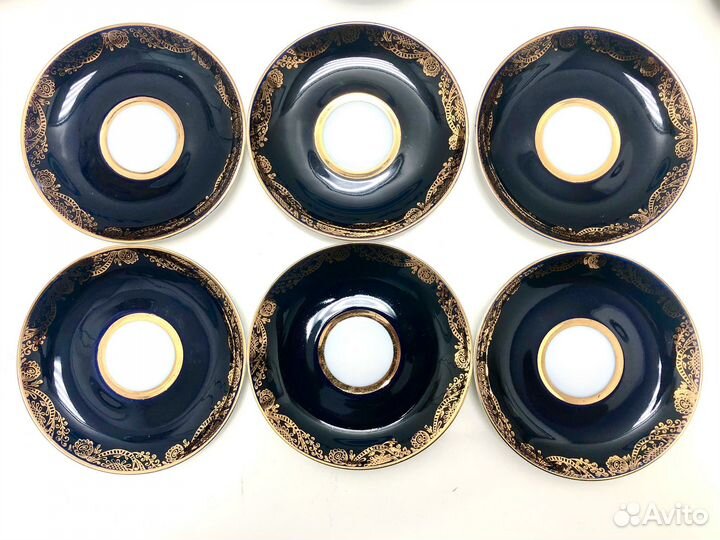 Чайный Набор Кобальт лфз СССР