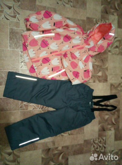 Демисезонный комплект для девочки 110 размер